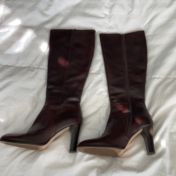 J.Crew Knee high brown leather boots. - Picture 6 of 8